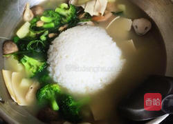 菊花叶咸泡饭的做法图解17