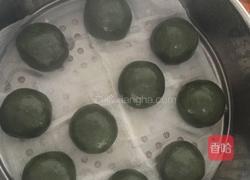 咸蛋黄肉松青团（网红青团）的做法图解9