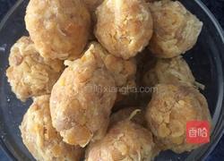 咸蛋黄肉松青团(网红青团)的做法图解4