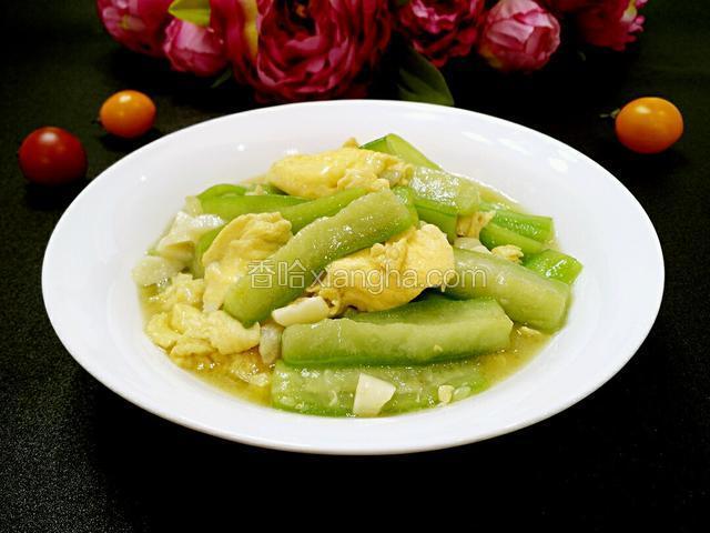 丝瓜炒鸡蛋