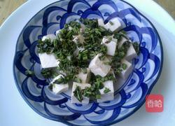 椿芽拌豆腐的做法图解5