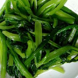 白灼小白菜的做法[图]