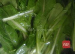白灼小白菜的做法图解1