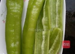 虎皮椒肉饼的做法图解1