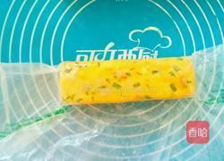 香葱火腿肉松咸饼干的做法图解7