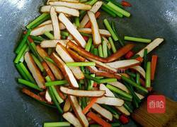 蒜薹炒香干的做法图解4
