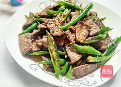 尖椒炒猪肝的做法图解10