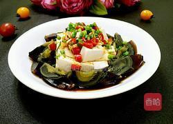皮蛋拌豆腐的做法图解8
