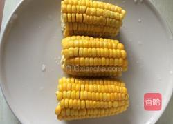 玉米萝卜丝饼的做法图解2