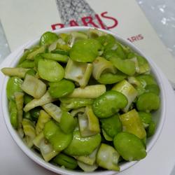 蚕豆炒春笋的做法[图]