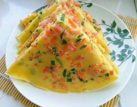 什锦鸡蛋饼[图]