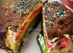 浓情彩虹蛋糕的做法图解15