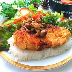 鸡排蔬菜饭的做法[图]