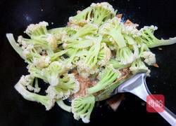 菜花炒肉的做法图解7