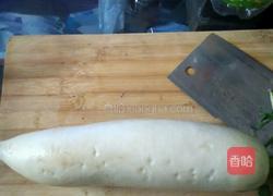 糖醋萝卜片的做法图解1