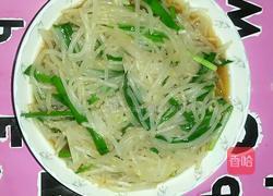韭菜银芽的做法图解5