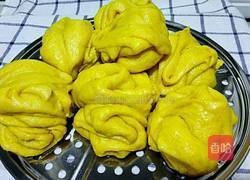 金灿灿全麦南瓜花卷的做法图解13