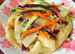 自制简易凉皮的做法图解10