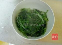 裙边拌粉丝菠菜的做法图解5