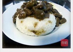香喷喷的牛肉(牛排)盖浇饭的做法图解13