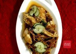 干笋焖草鱼的做法图解7