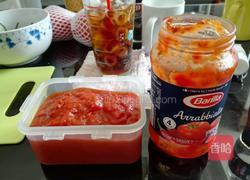 面包机烟熏三文鱼披萨(烤肉披萨)的做法图解3