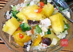 鸡丁菠萝饭的做法图解9