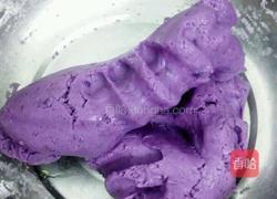 紫薯饼的做法图解2