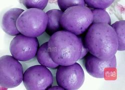 紫薯饼的做法图解4