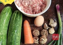 刺瓜酿肉丸的做法图解1