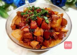 白萝卜红烧肉的做法图解9