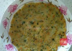 韭菜肉煎饼的做法图解4