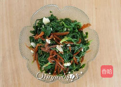 小咸菜拌苦菜的做法图解7