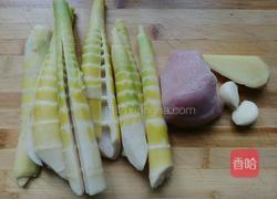 春笋炒肉的做法图解3