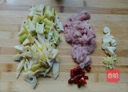 春笋炒肉的做法图解4