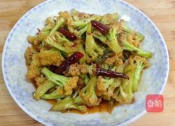 干锅菜花的做法图解5