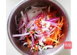 鲜拌粉丝的做法图解3