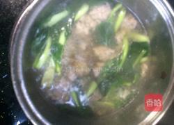 白菜肉丸汤的做法图解4