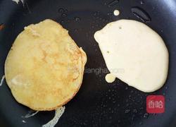 牛奶香蕉玉米饼的做法图解5