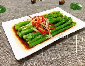 油淋蘆筍
