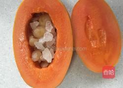 木瓜炖银耳的做法图解4