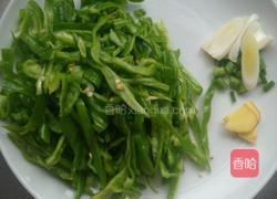 青椒肉丝的做法图解3