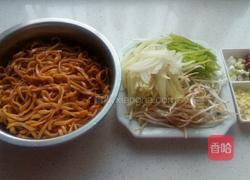 青椒肉丝炒蛋面的做法图解8