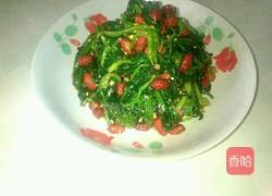 凉拌花生菠菜的做法图解8