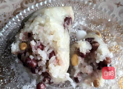 红豆/黄豆/糯米粽子的做法图解10