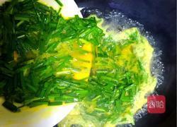 农家土韭菜炒土鸡蛋的做法图解9
