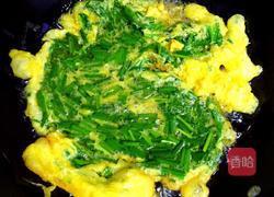 农家土韭菜炒土鸡蛋的做法图解10