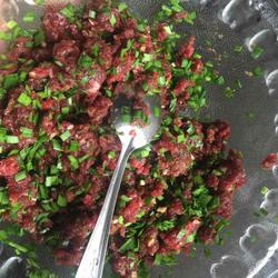 牛肉韭菜薄饼的做法[图]