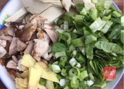 豆腐肉丁汤的做法图解2