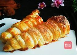 千层酥皮之牛角酥的做法图解12